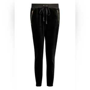 5 For $25✨️ Soff Velvet Velour Black Jogging Pants Joggers Womens Size Large